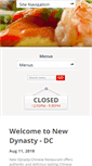 Mobile Screenshot of new-dynasty.com